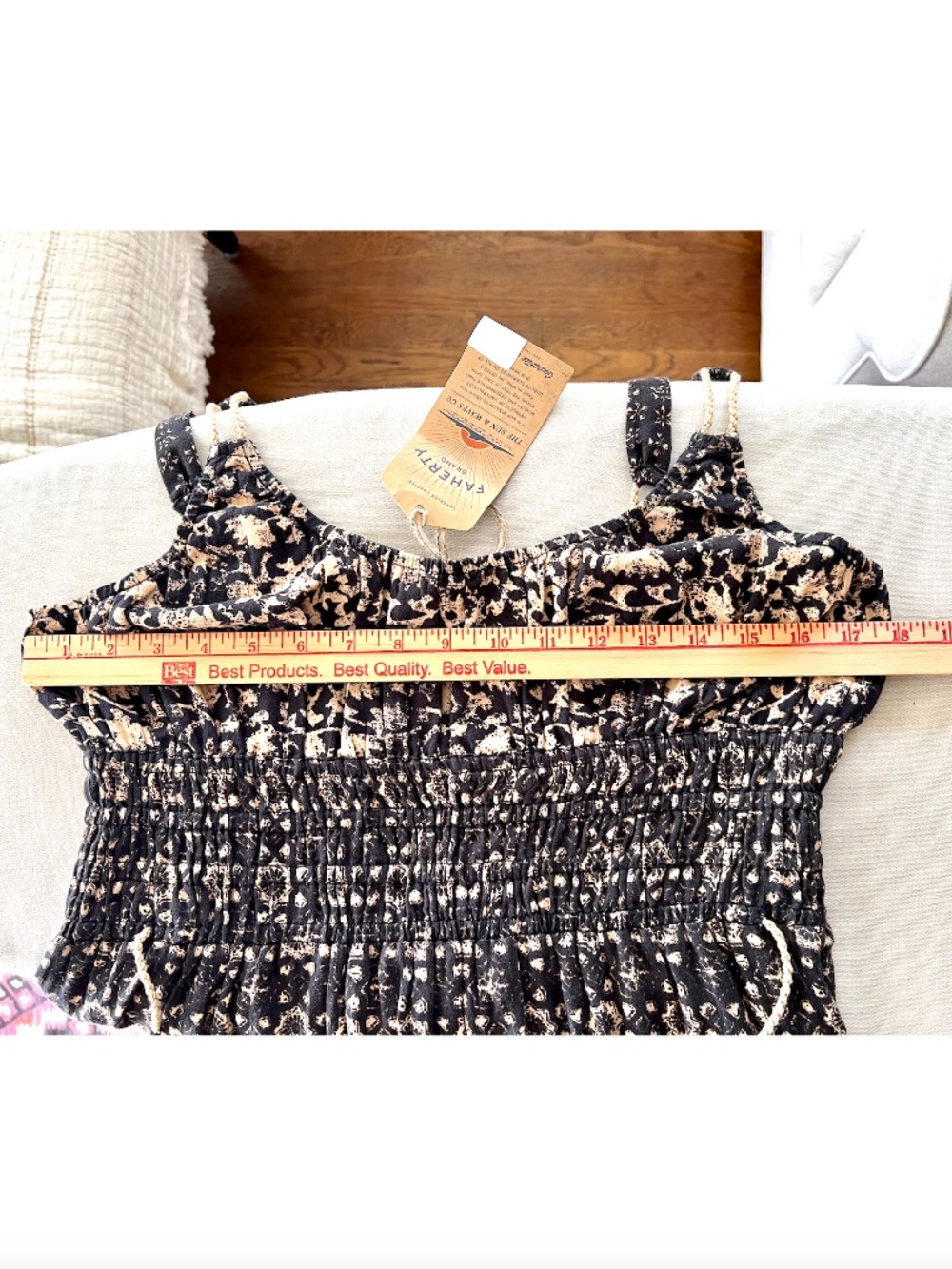 FAHERTY Sunbeam Dress - Luna Mixed Print - NWT! - M - Picture 11 of 15